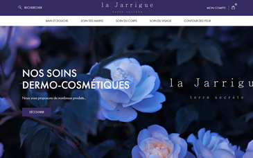 Site internet La Jarrigue